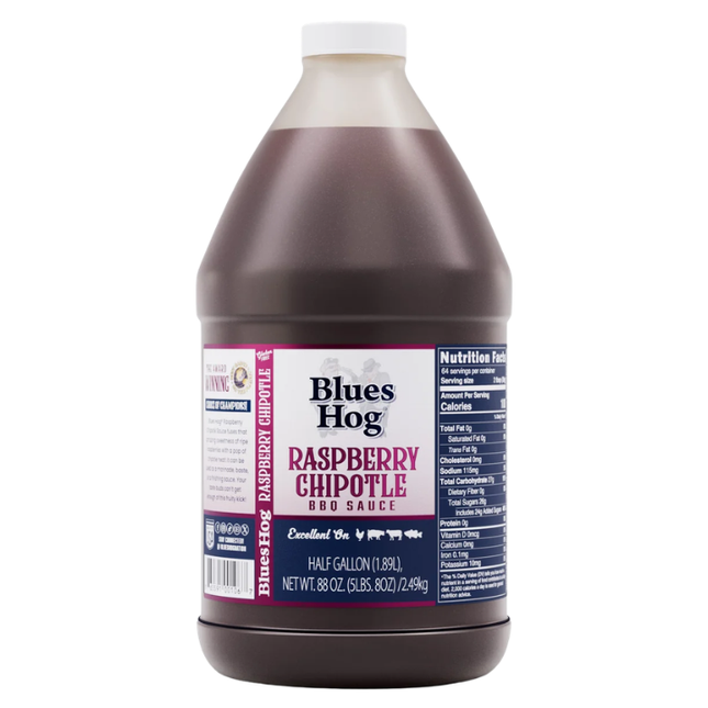 Blues Hog Blues Hog Raspberry Chipotle BBQ Sauce ½ Gallon