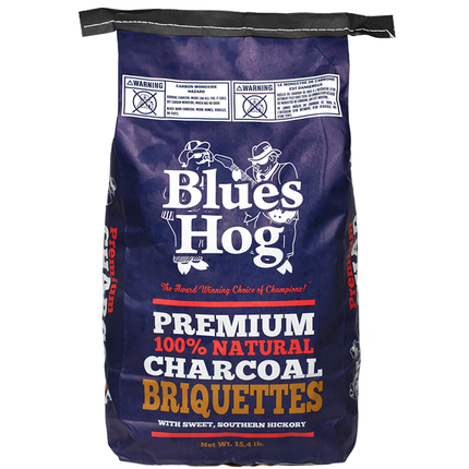 Blues Hog Transport Damage: Blues Hog All Natural Hardwood Charcoal Briquettes 7 kg