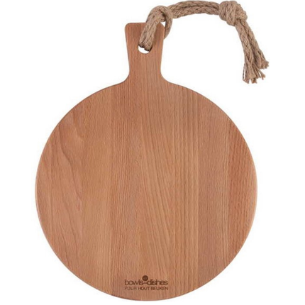 Bowls and Dishes Bowls and Dishes Beuken Houten Serveerplank Rond Ø 25 x 1,5 cm
