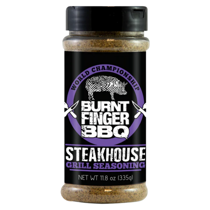 Burnt Finger BBQ Burnt Finger BBQ Steakhouse Grill Seasoning 11.8 oz