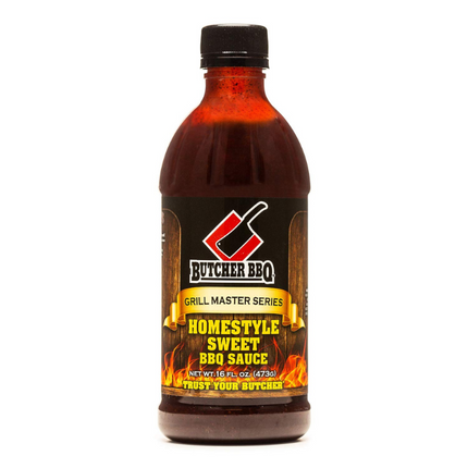 Butcher BBQ Butcher BBQ Homestyle Sweet Sauce 16oz