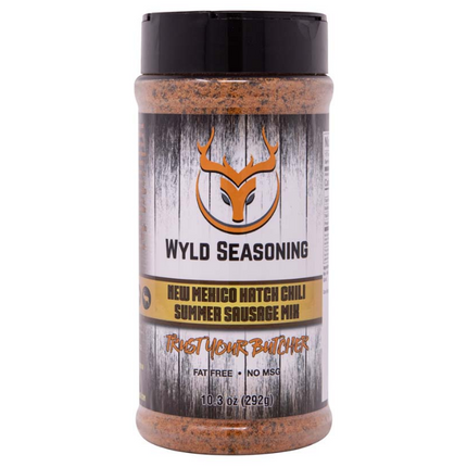 Butcher BBQ Butcher BBQ Wyld Seasoning New Mexico Hatch Chili Summer Sausage Mix 10.3 oz