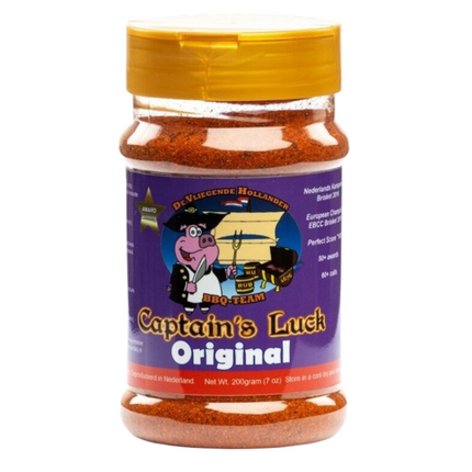 Captain's Luck Captain's Luck All Purpose BBQ Rub Award Winning 200 gram