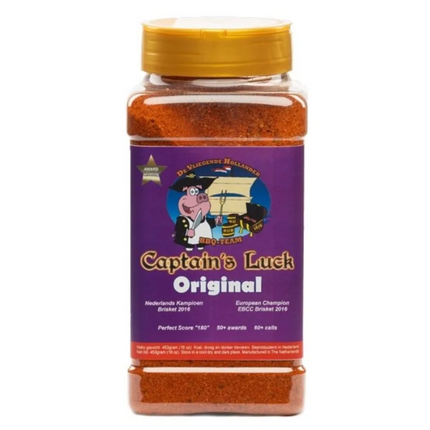 Captain's Luck Captain's Luck All Purpose BBQ Rub Award Winning 453 gram