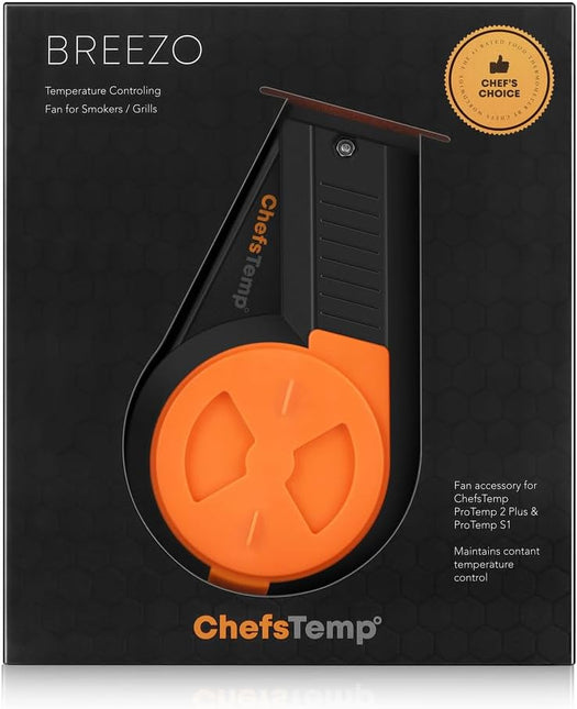 Chef's Temp Chefstemp Breezo Kamado en BBQ Temperatuur Controller
