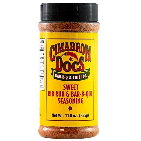 Cimarron Doc's Cimarron Doc's Sweet Rib Rub & Bar-B-Q Seasoning 11.8oz