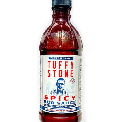 Cool Smoke Tuffy Stone Spicy BBQ Sauce 16 Oz