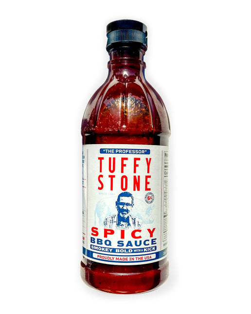 Cool Smoke Tuffy Stone Spicy BBQ Sauce 16 Oz