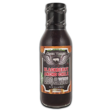 Croix Valley Croix Valley Blackberry Ancho Chile BBQ And Wing Sauce 12 Oz
