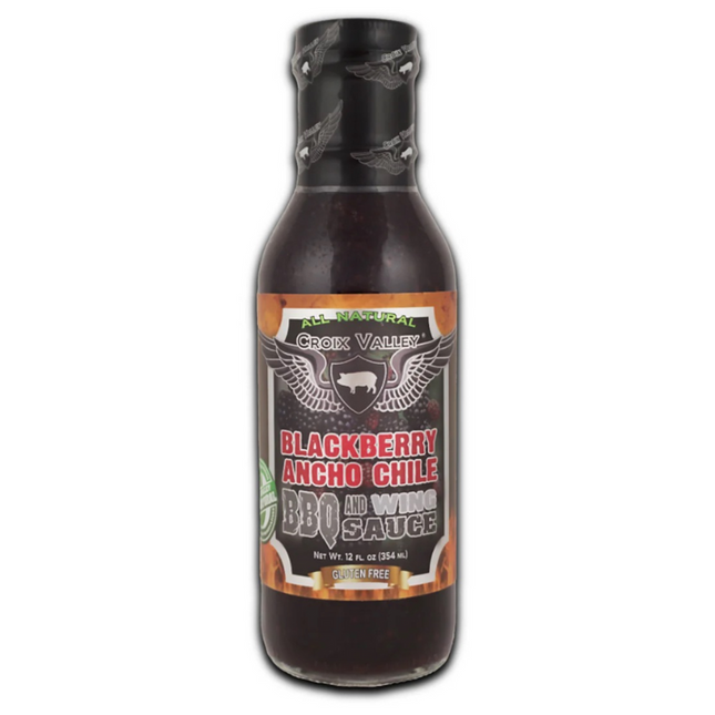 Croix Valley Croix Valley Blackberry Ancho Chile BBQ And Wing Sauce 12 Oz
