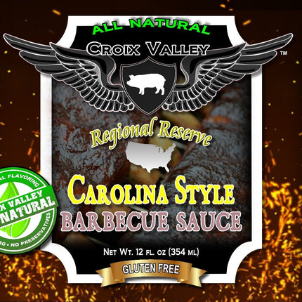 Croix Valley Croix Valley Carolina Style Barbecue Saus 12 oz