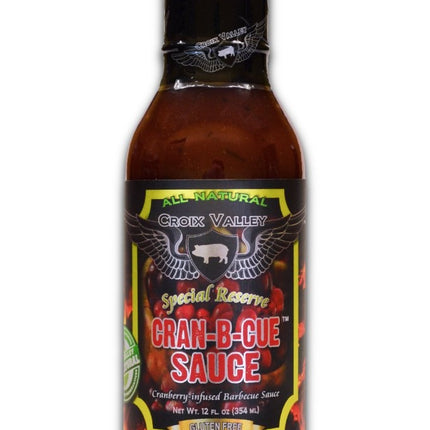 Croix Valley Croix Valley Cran-B-Cue BBQ Sauce 12 oz