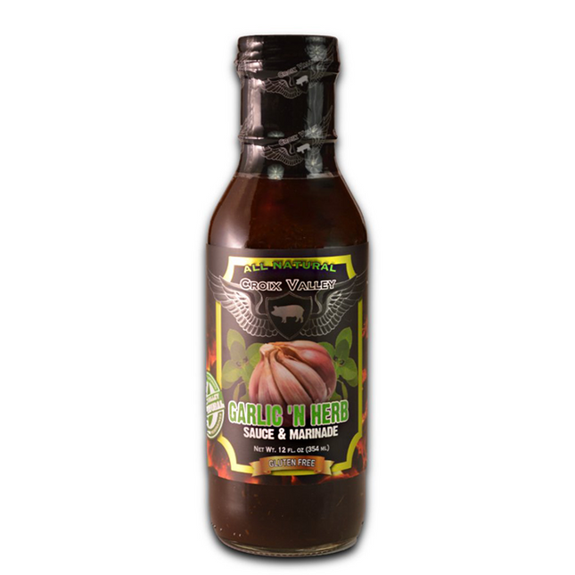 Croix Valley Croix Valley Garlic 'n Herb Sauce & Marinade 12 oz