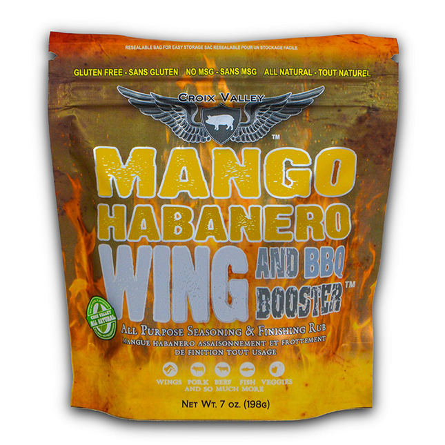 Croix Valley Croix Valley Mango Habanero Wing & BBQ Booster 7 oz
