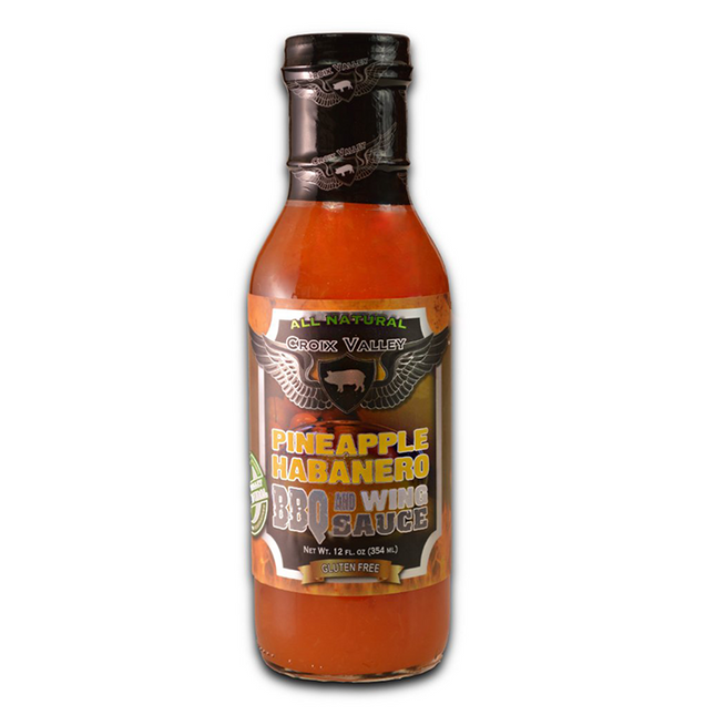 Croix Valley Croix Valley Pineapple Habanero BBQ & Wing Sauce 12 oz