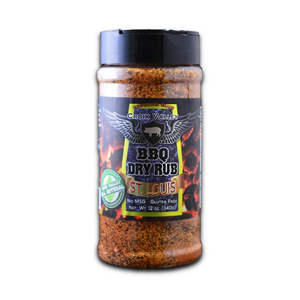Croix Valley Croix Valley St. Louis BBQ Dry Rub 12 oz