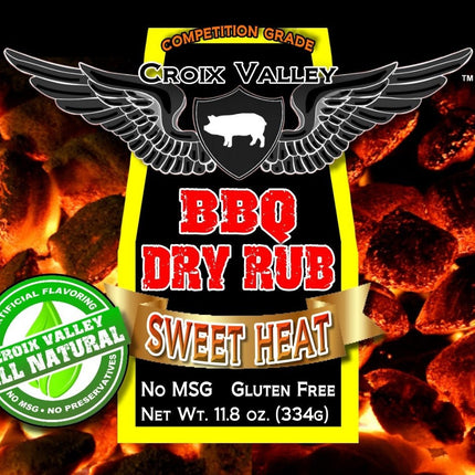 Croix Valley Croix Valley Sweet Heat BBQ Dry Rub 11.8 oz