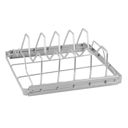 Dangrill Dangrill RVS Foldable Rib Rack 24,5 x 22,5 cm