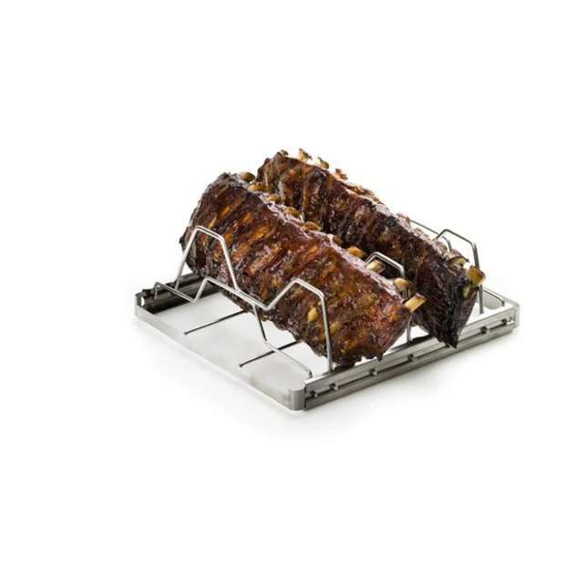 Dangrill Dangrill RVS Foldable Rib Rack 24,5 x 22,5 cm