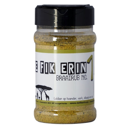 De Fik Erin De Fik Erin Braai Rub No.1 200 Gram