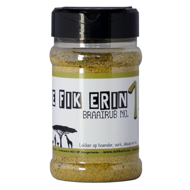 De Fik Erin De Fik Erin Braai Rub No.1 200 Gram