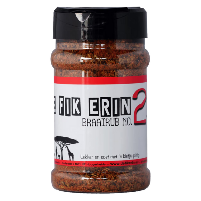 De Fik Erin De Fik Erin Braai Rub No.2 180 gram