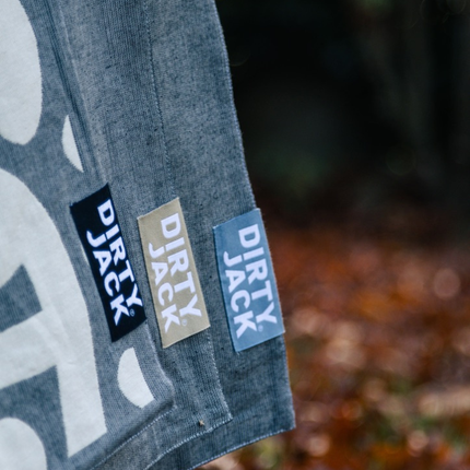 Dirty Jack Dirty Jack Kookdoek Charcoal Desert Sand Label