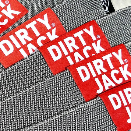 Dirty Jack Dirty Jack Kookdoek Charcoal Red Label