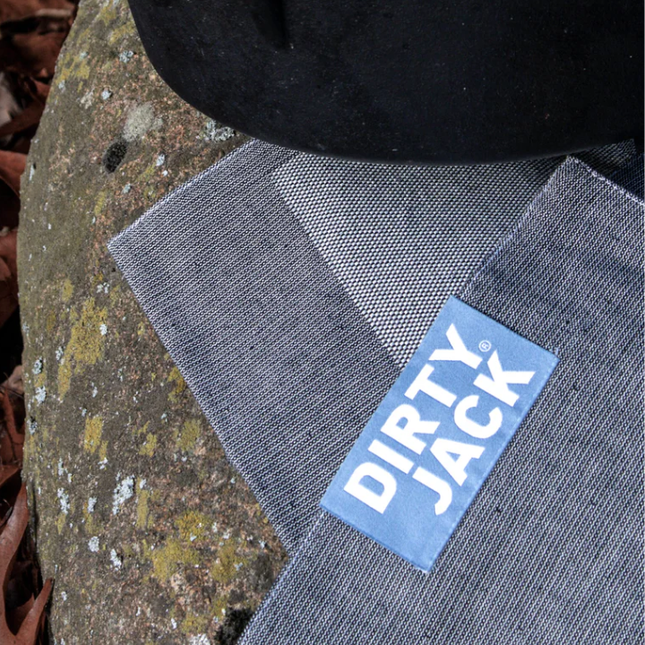 Dirty Jack Dirty Jack Kookdoek Charcoal Steel Blue Label