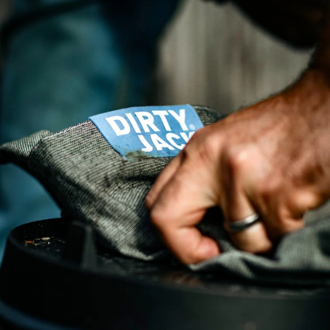 Dirty Jack Dirty Jack Kookdoek Charcoal Steel Blue Label