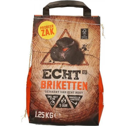 ECHT ECHT FSC Briketten 1,25 kg