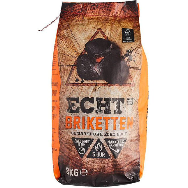ECHT Transport Damage: ECHT FSC Briketten 8 kg