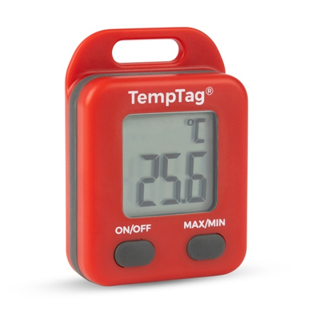 ETI ETI TempTag Thermometer Rood