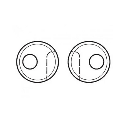 F-Dick F-Dick Cylinder Holder Set (Links en Rechts)