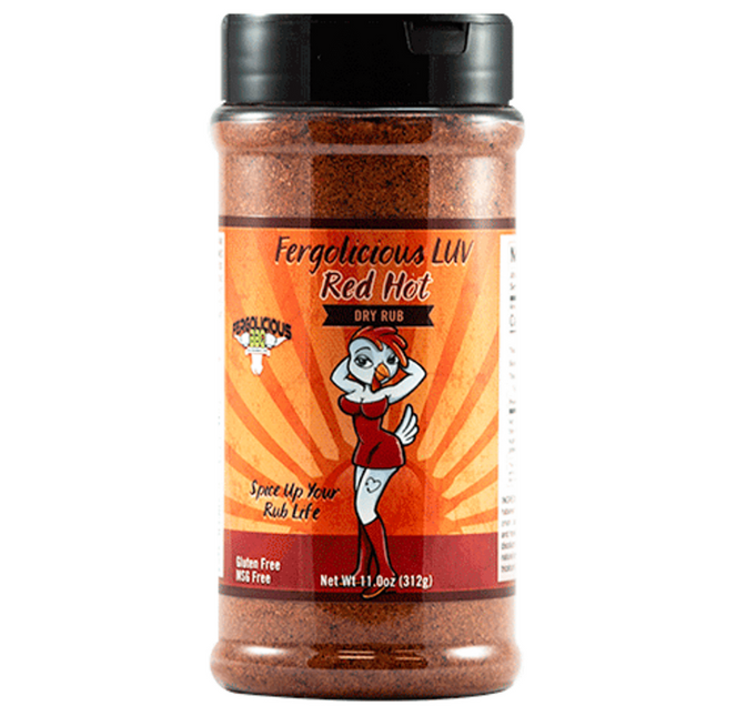 Fergolicious Fergolicious Red Hot Luv Dry Rub 6oz