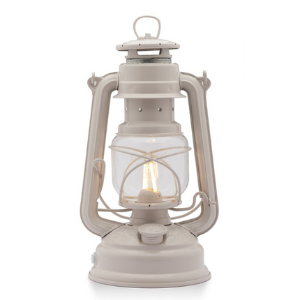 Feuerhand Original Feuerhand Stormlantaarn Beige LED