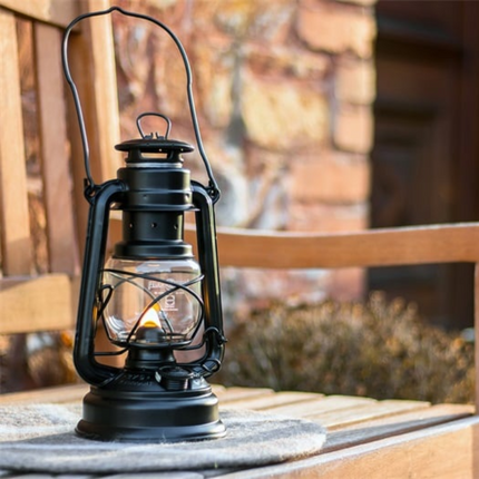 Feuerhand Original Feuerhand Stormlantaarn Mat Zwart