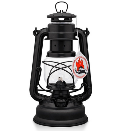 Feuerhand Original Feuerhand Stormlantaarn Mat Zwart