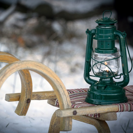 Feuerhand Original Feuerhand Stormlantaarn Mos Groen