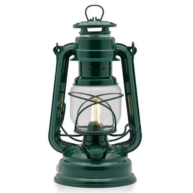 Feuerhand Original Feuerhand Stormlantaarn Mos Groen LED