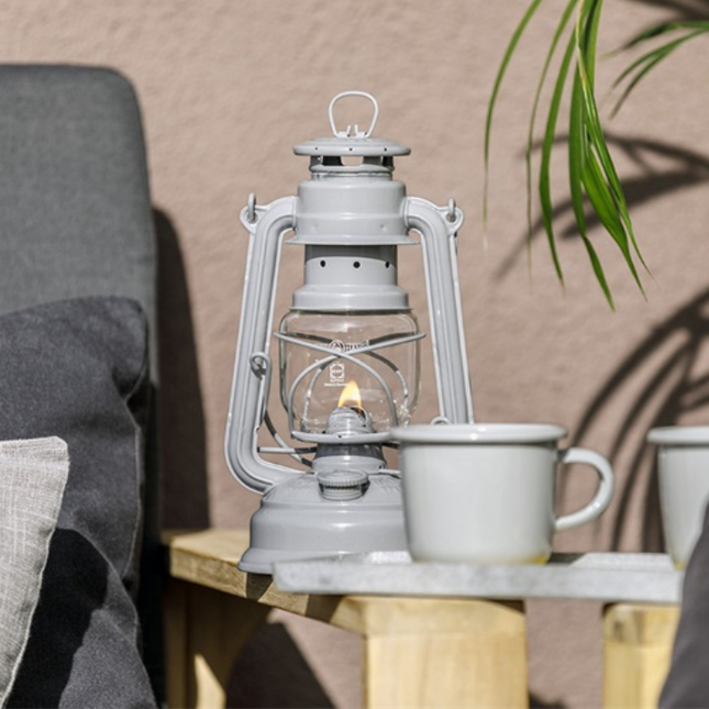 Feuerhand Original Feuerhand Stormlantaarn Nordic Grey