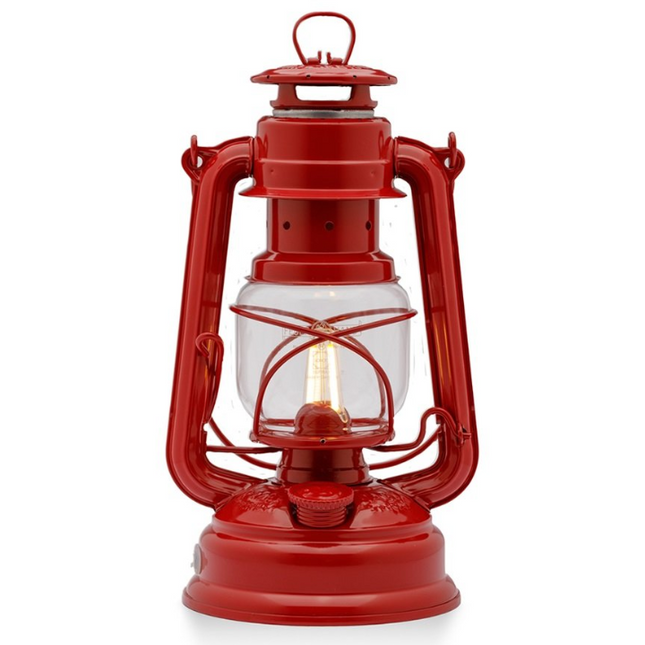 Feuerhand Original Feuerhand Stormlantaarn Robijn Rood LED