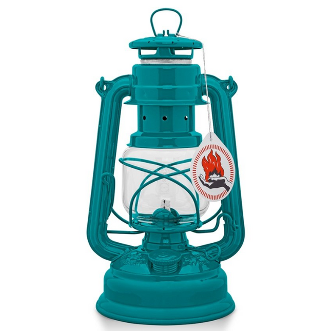 Feuerhand Original Feuerhand Stormlantaarn Teal Blauw