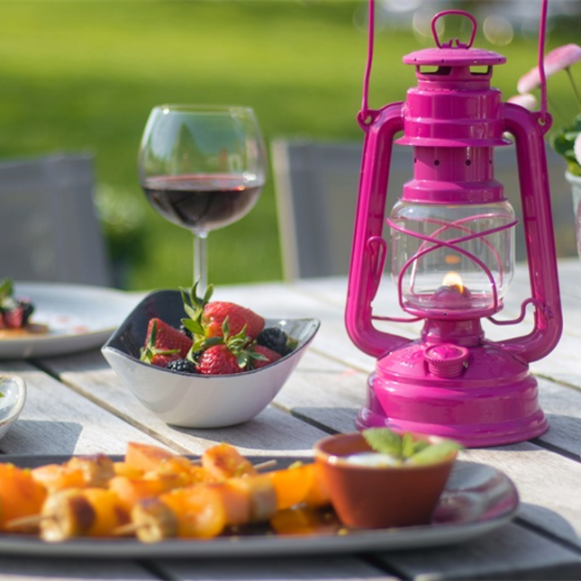 Feuerhand Original Feuerhand Stormlantaarn Telemagenta