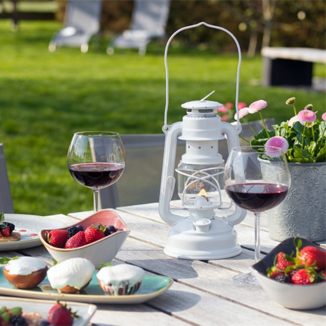 Feuerhand Original Feuerhand Stormlantaarn Wit