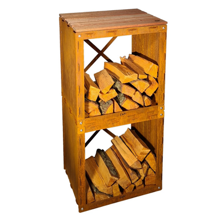 Fikki Fikki Wood Storage Butcher Block