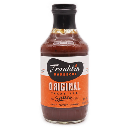 Franklin Original Barbecue Texas BBQ Sauce 18 oz