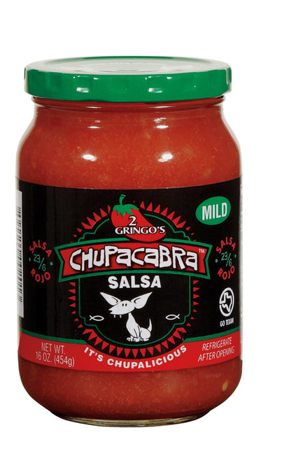 2 Gringos Chupacabra Salsa Mild 16 oz