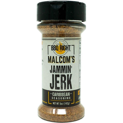 Malcom's Jammin Jerk Caribbean Seasoning 5 oz