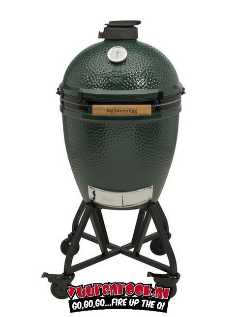 Big Green Egg Large + Integriertes Nest + Handler + Mates + Abdeckung